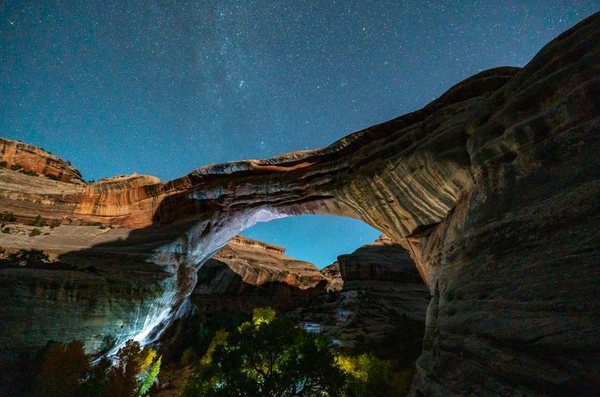 The Natural Beauty of Natural Bridges National Monument
